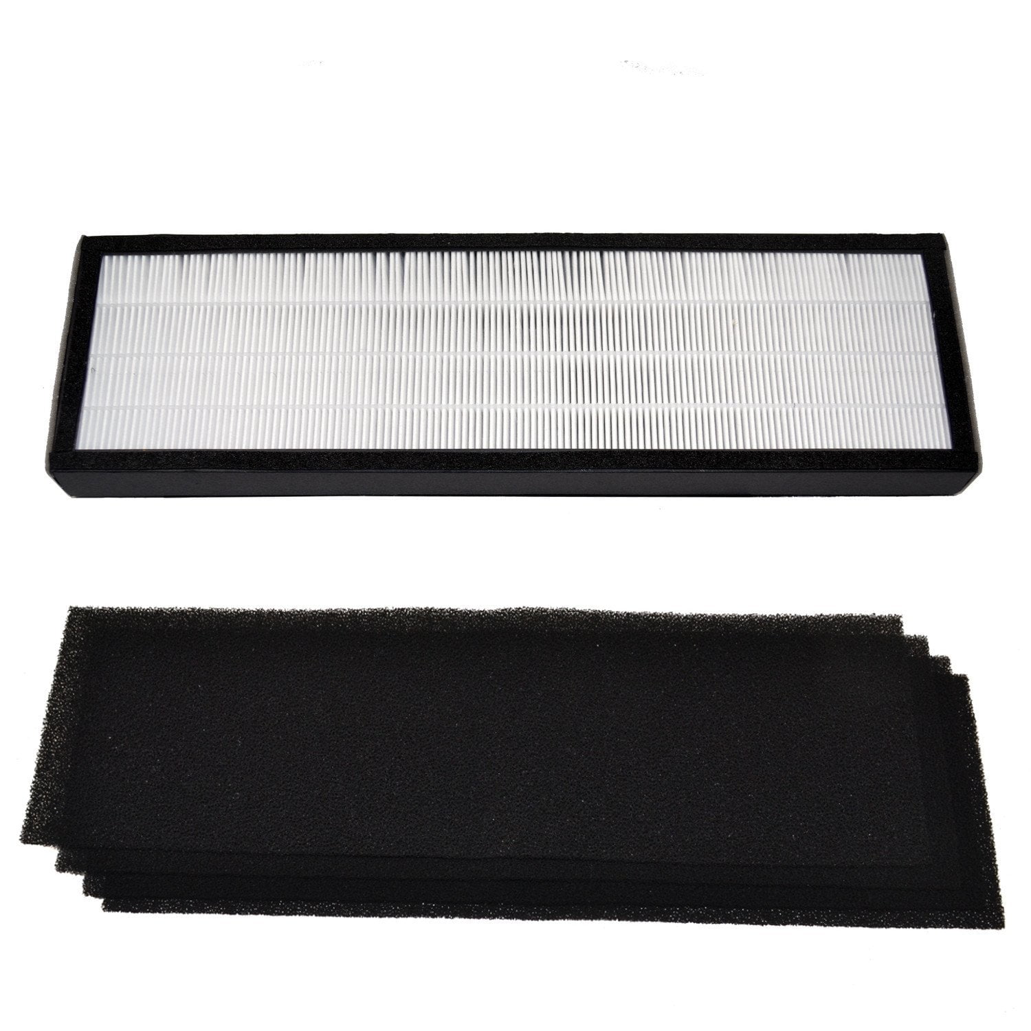 HQRP True HEPA Filter B + 4-Pack Carbon Filters for GermGuardian AC4800, AC4900CA, AC4825, AC4825e, AC4850PT Air Purifiers, FLT4825 / FLT4850PT / FLT22CB4 Replacement
