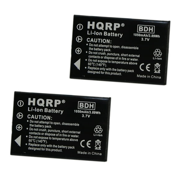HQRP Two Batteries for HP Photosmart R717, R725, R727, R817, R817v, R817xi, R818, R927 Digital Camera Replacement