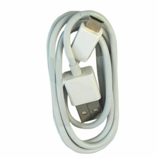 HQRP USB Charging Cable (White) for JBL Flip 4 / Charge 2+ / 3 / Clip 2 / Pulse 3 / Xtreme / GO / T450BT / E45BT / E55BT / Everest 300 / 700 / Elite 750NC