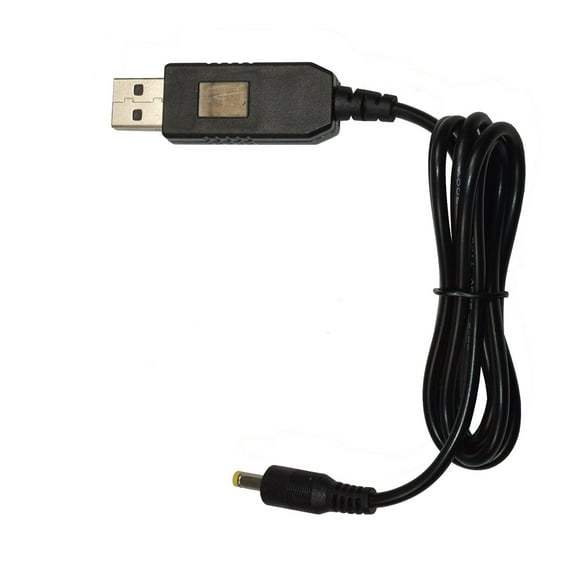 HQRP USB to DC 6V Step-Up Converter Cable for Sony AC-E60 AC-E60HG AC-E601 AC-E602 AC-E604 AC-6013 RDP-M5IP RDP-M7iP 1-489-625-11 Portable Speaker Dock Cord Lead Wire Adapter