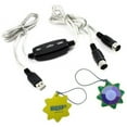 thumbnail image 1 of HQRP USB IN-OUT MIDI Interface Cable Converter PC to Music Keyboard Adapter Cord for Alesis Q88 88-Key USB MIDI Keyboard Controller, 1 of 3