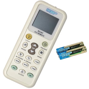 HQRP Universal A/C Remote Control Compatible with MAYTAG MIDEA NWT POLARWIND WESTPOINTE SHENGFENG FEILU SHINCO SHINING SHUANGLU SIGMA SOGO SONGLINXIA Air Conditioner Fahrenheit displaing