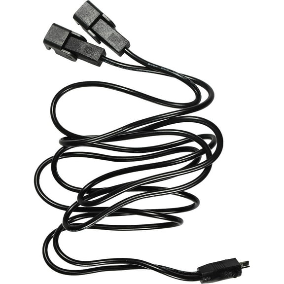 HQRP Universal Power Cord for Recliner Chair, Lift Chair, Recliner Sofa, Recliner Couch 42 Inches 2-Pin Splitter Lead Y-Power Cable Compatible with Most Models Z-Boy, Rockland, Lazyboy, Morris, Ashley