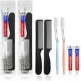 HQSLsund 30 Pack Disposable Toothbrushes with Toothpaste and Comb