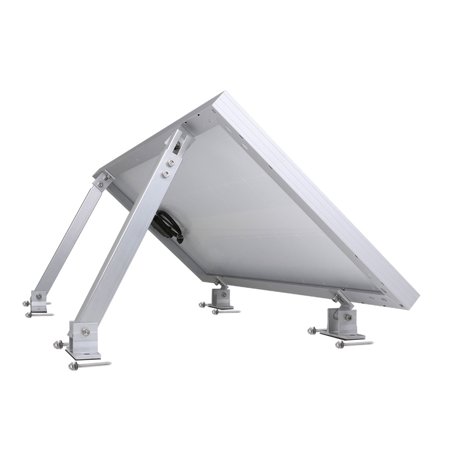 HQST Adjustable Solar Panel Tilt Mounting Bracket, 30” for 200W, White