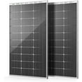 thumbnail image 1 of HQST Bifacial 200 Watt 12V Solar Panel, 9BB Monocrystalline Solar Panel High Efficiency Module PV Power for Battery Charging Boat, Caravan and Other Off Grid Applications,2 Pack, 1 of 8