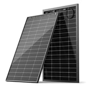 HQST N-Type 16BB 200 Watt Bifacial Solar Panel, with 25% Efficiency, Grade A+ Cells, IP65 Rating for RV, Trailer, Marine, Home Rooftop, Farm, Off Grid