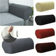 HQZY Armrest Covers,2PCS Stretch Fabric Armrest Covers Anti-Slip Sofa Arm Chair Slipcovers Furniture Protectors for Recliner Sofa