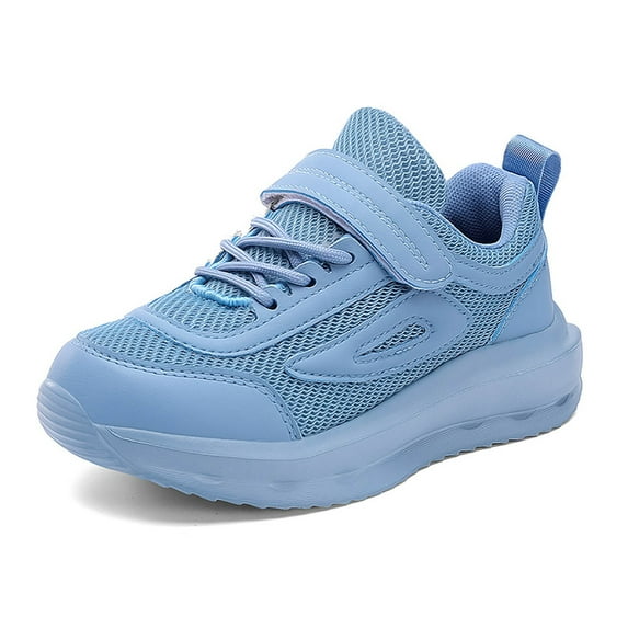 HQiJIAN Children's Net Breathable Solid Color Flying Woven Sports Shoes For Boys And Girls School Casual Lightweight Soft Soled Shoes,Sneakers for Girls Sizes 11.5 Little Kid