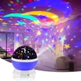 HQinX Star Projector Night Light for Kids, 9 Color Modes, 360¬∞ ...