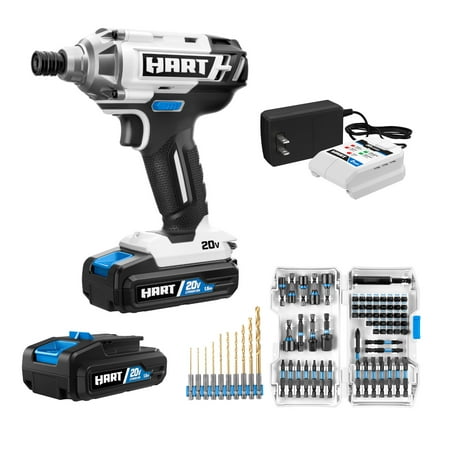 HR 20-Volt Impact Driver and 68P Impact Kit Bundle