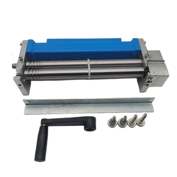 HR-320 Small Desktop Manual Roll Machine Steel Plate, Steel Rod Roll Processing Metal Plate Bending Round Machine ,Power Tools