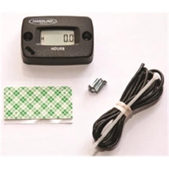 HR-8063-2 Hour Meter with Log Book - Black