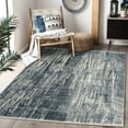 thumbnail image 1 of HR Bohemian Chic Vintage Distressed 2 x 7 Area Rug Floorcover Leno Weave Abrash Design Novelty Rug Gold,Blue and Multi Color, 1 of 7