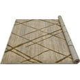 thumbnail image 1 of HR HANDCRAFT RUGS HR Modern Geometric Diamond Pattern Contemporary Abstract Area Rug Wheat - 7'8" X 10', 1 of 5