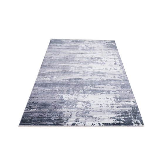 HR HANDCRAFT RUGS HR Bohemian Chic Boho Living Room Rug Floorcover Leno Weave Abrash Design Novelty Rugs Black - 5' x 7'