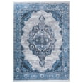 thumbnail image 1 of HR HANDCRAFT RUGS HR Bohemian Floral Oriental Distressed Area Rug for Living Room Modern Home Turquoise - 5' x 7', 1 of 5
