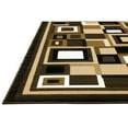 thumbnail image 1 of HR HANDCRAFT RUGS HR Brown, Beige, Chocolate Multicolor Modern Contemporary Living Room Rugs-Abstract Carpet with Geometric Rug 2' x 7' Runner, 1 of 5