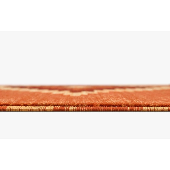 HR HANDCRAFT RUGS HR Southwestern Rugs for Cabin Tribal Medallion Carpet for Livingroom Rust - 2' X 7' Runner