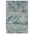 thumbnail image 1 of HR HANDCRAFT RUGS Waterproof Leaf Pattern Outdoor Rug Stain/Fade-Resistant Ocean - 5' x 7', 1 of 5