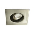 thumbnail image 1 of HR-LED272R-35-BN-WAC Lighting-LEDme-4W 1 LED Recessed Light with Adjustable Square Trim and Remote Driver-2.75 Inches Wide by 3 Inches High-3500 Color, 1 of 2