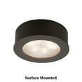 thumbnail image 1 of HR-LED87-DB-WAC Lighting-Ledme-4.8W 1 LED Round Recessed/Surface Mount Button Light-2.25 Inches Wide by 2.25 Inches High-Dark Bronze Finish-3000 Color, 1 of 2