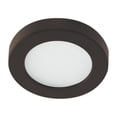 thumbnail image 1 of HR-LED90-27-DB-WAC Lighting-Edge Lit-5W 1 LED 2700K LED Button Light-3 Inches Wide by 0.5 Inches High, 1 of 2