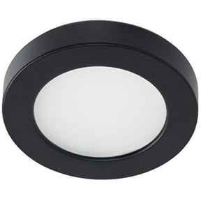 HR-LED90-30-BK-WAC Lighting-Edge - 3.5 Inch 5W 1 LED 3000K 90 CRI Button Light