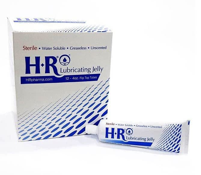 HR Lubricating Jelly 4oz. (113gm) Laminate Tube, 12 Units/Box