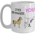 thumbnail image 1 of HR Manager Coffee Mug Gift Idea For Women, Men, Him, Her, Work Friend, Human Resources School Graduate Tea Cup, 1 of 2