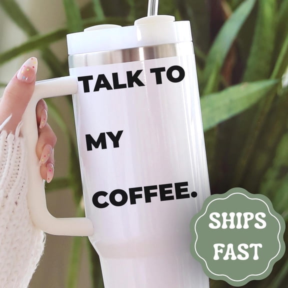 HR Manager Tumbler 40oz with Handle, Funny HR Gift, Office Coffee Tumbler, Insulated Work Travel Cup