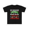 thumbnail image 1 of HR Manager by day Binge Eater by Christmas Unisex T-shirt S-3XL, 1 of 2
