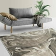 thumbnail image 1 of HR Marble Rugs Beige Multi Color Abstract Livingroom & Dining Room Chick Area Rug Non-Shedding Carpet, 5' x 7', 1 of 6