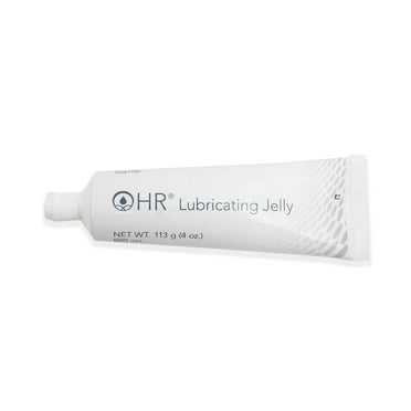 HR Pharma Lubricating Jelly 4 oz Tubes with Flip-Top Cap, 1 pk