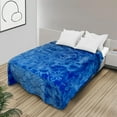 thumbnail image 1 of HR Premium Soft Cobalt Color Plush Blanket  Luxurious Velvet Fleece Throw Perfect for Sofa, Bed & Travel  Warm, Cozy & Ideal for All Seasons Comfort & Elegance in Home Decor, 1 of 6