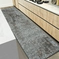 thumbnail image 1 of HR Premium Super Soft Polyester Abstract Area Rug in Espresso & Multi-Color, 1 of 7
