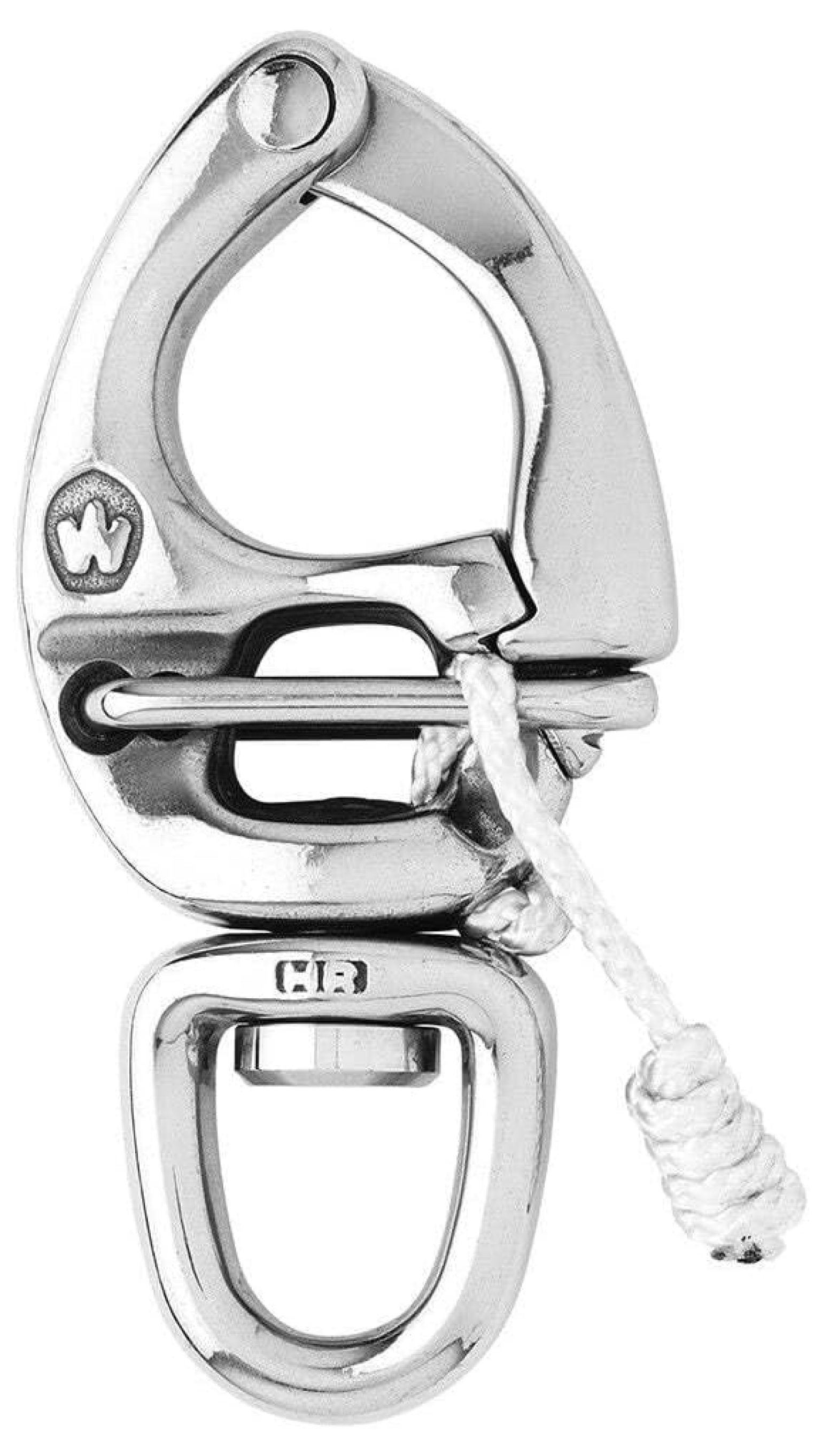 Lobster Claw Clasp - 8x4mm with Open Ring Sterling Silver (1-Pc