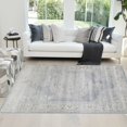 thumbnail image 1 of HR Traditional Rug for Living Room Antiqued Oriental Silver & GrayArea Rug 8x10 Boho Dcor Rugs for Bedroom, 1 of 7