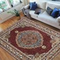 thumbnail image 1 of HR-Traditional Rugs/Luxury Livingroom/Fashion Home Oriental|Persian Vintage Area Rugs-Copper/Multi (7'9" x10'), 1 of 7