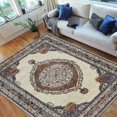 thumbnail image 1 of HR-Traditional Rugs/Luxury Livingroom/Fashion Home Oriental|Persian Vintage Area Rugs-Distressed preal/Multi (7'9" x10'), 1 of 7