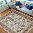 thumbnail image 1 of HR-Traditional Rugs/bijar Collection/Fashion Home Oriental|Persian Vintage Area Rugs-Distressed Pearl/Multi (7'9" x10'), 1 of 7