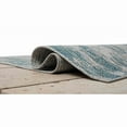 thumbnail image 1 of HR Waterproof Abstract Outdoor Rug - Stain and Fade-Resistant - Gray/Blue/Multicolor, 1 of 5