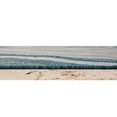 thumbnail image 1 of HR Waterproof Ocean Pattern Abstract Outdoor Rug - Stain and Fade-Resistant - Blue/Gray Color Scheme, 1 of 5