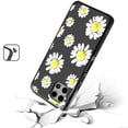 thumbnail image 1 of HR Wireless Magnet Mount Friendly Chamomile Flowers Protector Cell Phone Case for Revvl 7 5G, Black, 1 of 6