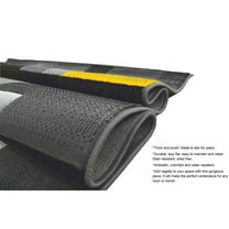 HR Yellow Grey Silver Abstract Rug Modern Contemporary Geometric Square Design 5' x 7'