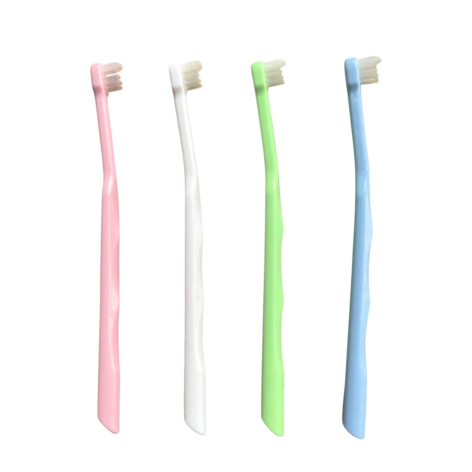 HRASY Orthodontic Toothbrush Small JMS2 Head End Tuft Toothbrush Tiny