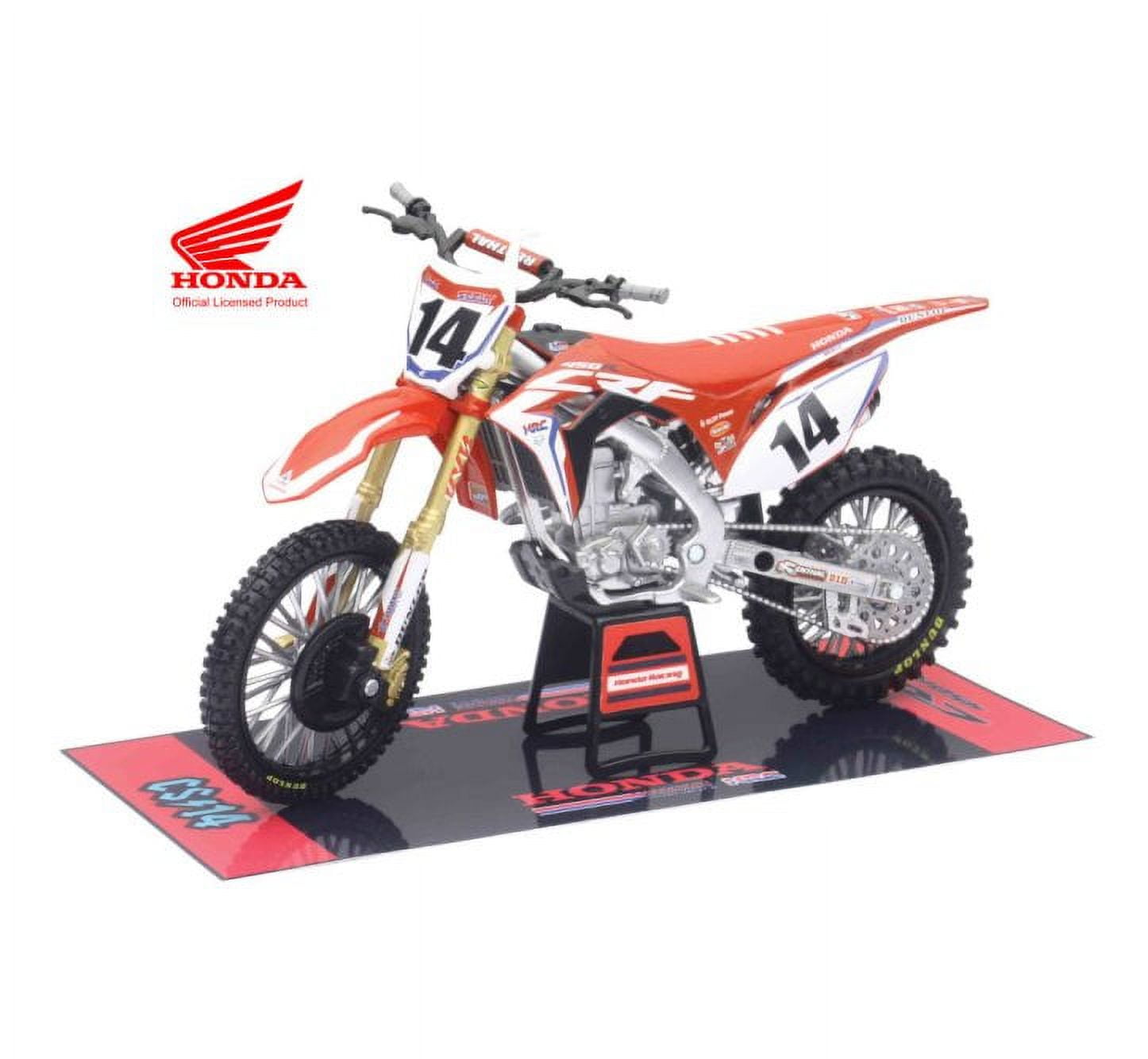 HRC Team Honda Race Bike, Cole Seely #14 - New Ray 57933 - 1/12