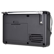 HRD 603 Portable Radio USB Digital Display Charging Music Player AM SW Full Band Stereo Radio
