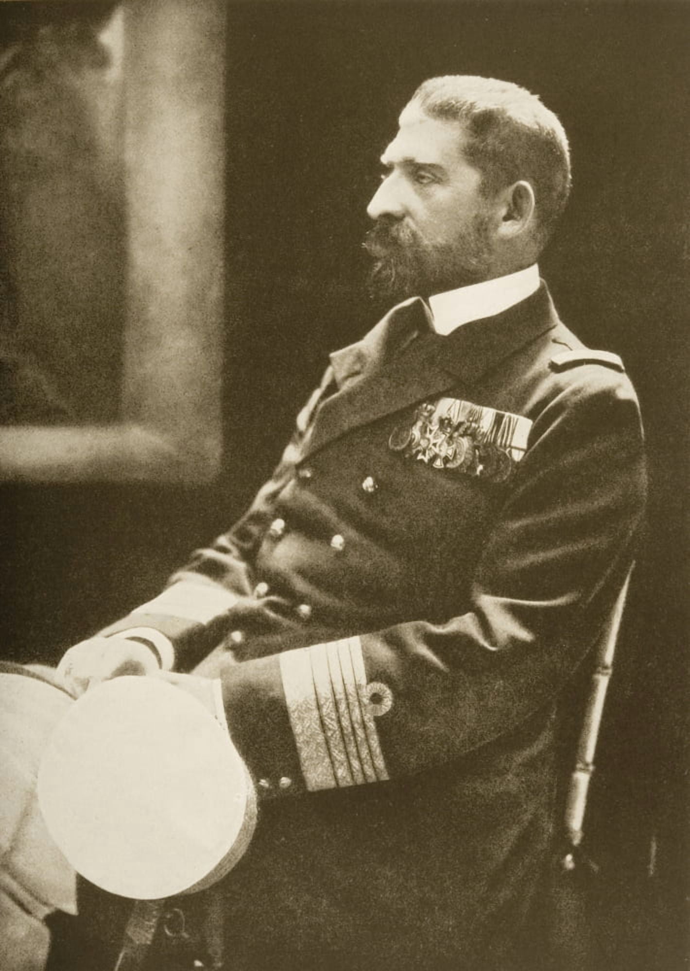 HRH King Ferdinand Of Roumania 1865-1927From A Photograph By Mandy Canvas Art - Ken Welsh Design Pics (12 x 17)