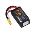 thumbnail image 1 of HRP Power Hobby PHB3S150075CXT60 3S 11.1V 1500mah 75C Lipo Battery w XT60 Plug, 1 of 1
